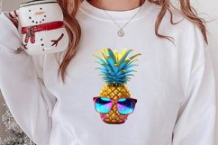 Tropical Christmas Clipart , Christmas PNG Product Image 2