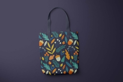 Autumn Forest Botanicals Pattern Product Image 2