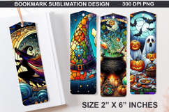 Bookmarks Sublimation - Halloween Holly Berries PNG Design Product Image 1