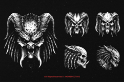 10 Bundle Dark Art Predator Monster Creature Beast Horror Product Image 3