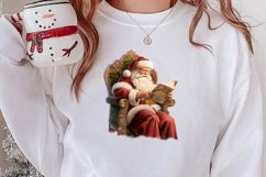 Christmas Reading Sublimation, Christmas Clipart Product Image 2