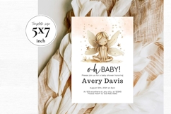Baby Shower Invitation Template 206 Product Image 2