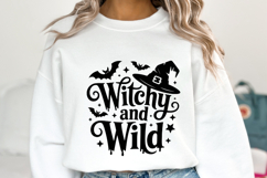 Witchy and Wild Svg | Halloween Svg | Shirt Svg Product Image 1
