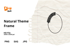 Natural Theme Frame Product Image 1