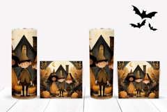 Kids Halloween Tumbler Wrap, Fantasy Tumbler Design Product Image 2