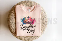 Daughter of the King Christian Sublimation PNG Product Image 2