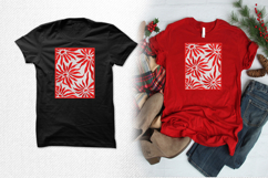 Bold Red Floral Pattern Embroidery Design Product Image 2