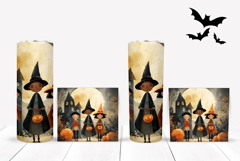 Kids Tumbler Wrap, Halloween Tumbler Design, Fantasy Tumbler Product Image 2