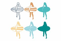 surfer svg 3d multilayer / surfer 3D mandala Product Image 2