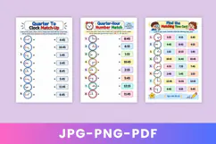Quarter-Hour Matching Pages Product Image 2