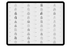 85 Procreate Castles Stamp Brushes Product Image 5