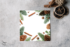 Christmas digital paper, background clipart Product Image 2