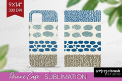 Abstract Doodle Phone Case PNG - Modern Texture Case PNG Product Image 1