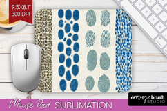 Abstract Doodle Mouse Pad Sublimation - Modern Texture PNG Product Image 1