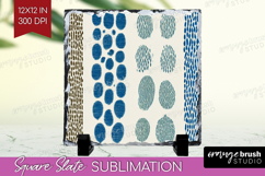 Abstract Doodle Slate PNG - Modern Texture Square Slate Product Image 1