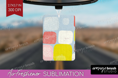 Abstract Doodle Air Freshener PNG - Modern Texture PNG Product Image 1