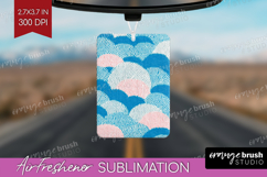 Abstract Doodle Air Freshener PNG - Modern Texture PNG Product Image 1