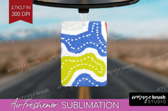 Abstract Doodle Air Freshener PNG - Modern Texture PNG Product Image 1