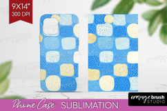 Abstract Doodle Phone Case PNG - Modern Texture Case PNG Product Image 1