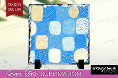 Abstract Doodle Slate PNG - Modern Texture Square Slate Product Image 1