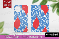 Abstract Doodle Phone Case PNG - Modern Texture Case PNG Product Image 1