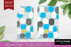 Abstract Doodle Phone Case PNG - Modern Texture Case PNG Product Image 1