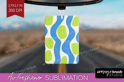 Abstract Doodle Air Freshener PNG - Modern Texture PNG Product Image 1
