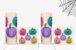 Funny Halloween Pumpkins Tumbler, Halloween Tumbler Design Product Image 2