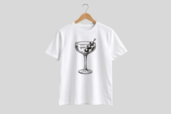 Vintage Cocktail Clipart Product Image 2