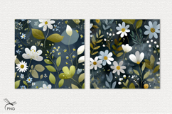 Floral digital paper Product Image 2