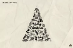 Merry Christmas Svg Png Eps Product Image 4