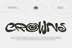 Shatoze - Experimental Irregular Quirky Urban Graffiti Font Product Image 3