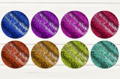 Glitter Milky Way | Sublimation Round earring Design bundle Product Image 2