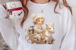 Cute Christmas Clipart Sublimation, Cute Christmas Clipart Product Image 2