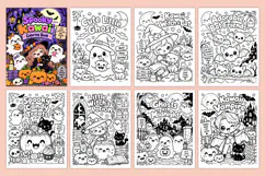 Spooky Kawaii Coloring Book Kdp interiors Product Image 2
