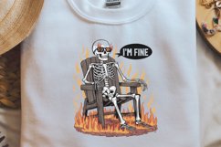 Funny Halloween Sublimation, Funny Halloween Skeleton Product Image 2
