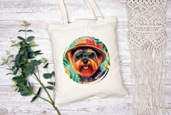 Summer Yorkshire Terrier Dog Sublimation Product Image 2