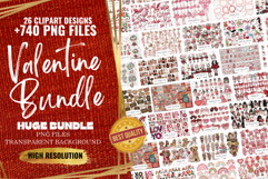 Valentines clipart, Valentines clipart Bundle Product Image 1