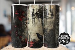 Gothic Christmas Tumbler | Christmas Tumbler Wrap Product Image 1