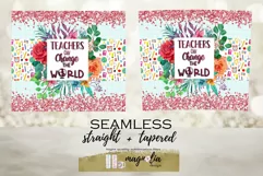 teacher tumbler sublimation design png Product Image 2