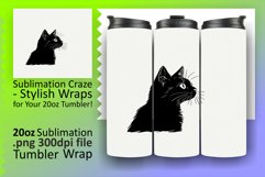 Feline Fantasyland: Pastel Sublimation Tumblers Product Image 1