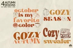 Autumn Vibe design print SVG PNG EPS Product Image 2