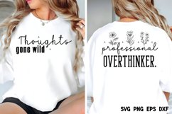 Professional overthinker SVG Product Image 2