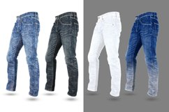 Man Denim Whased Mockup Product Image 2