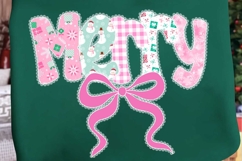 Pink Merry Christmas Sublimation, Christmas Png Product Image 2