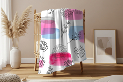 Blanket in basket mockup Product Image 3