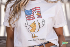 4th of July Silly Goose SVG PNG Product Image 3
