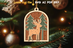 Christmas Tree Toys Bundle SVG laser cut files for Glowforge Product Image 2