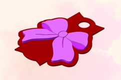 Delightful Bow, 40 OZ Tumbler, Topper for 3D Printing Product Image 2