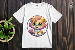 Cute Baby Lion Clipart Sublimation PNG Product Image 2